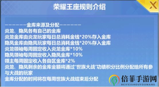 ?；ǖ馁N身高手天階島榮耀王座玩法介紹 榮耀王座獎(jiǎng)勵(lì)一覽