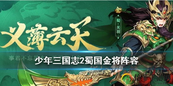 少年三國志2蜀國金將陣容策略解析 蜀國金將合擊解析
