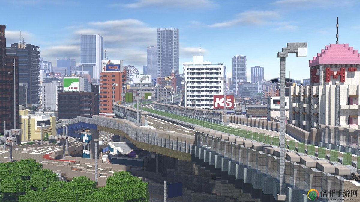 玩家用《我的世界》還原日本城市 乍看之下以假亂真