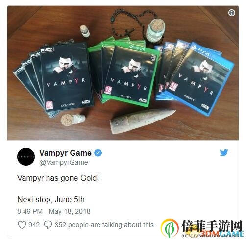 艱難的道德抉擇 DONTNOD《吸血鬼》已進廠壓盤
