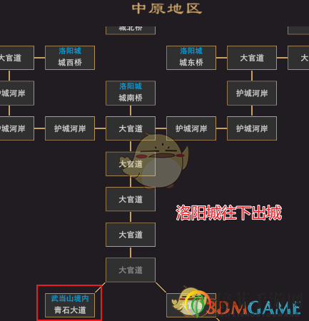 《我來自江湖》武當(dāng)派掌門位置分享
