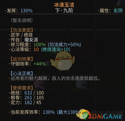 《太吾繪卷》內(nèi)功秘籍穿透力排行榜